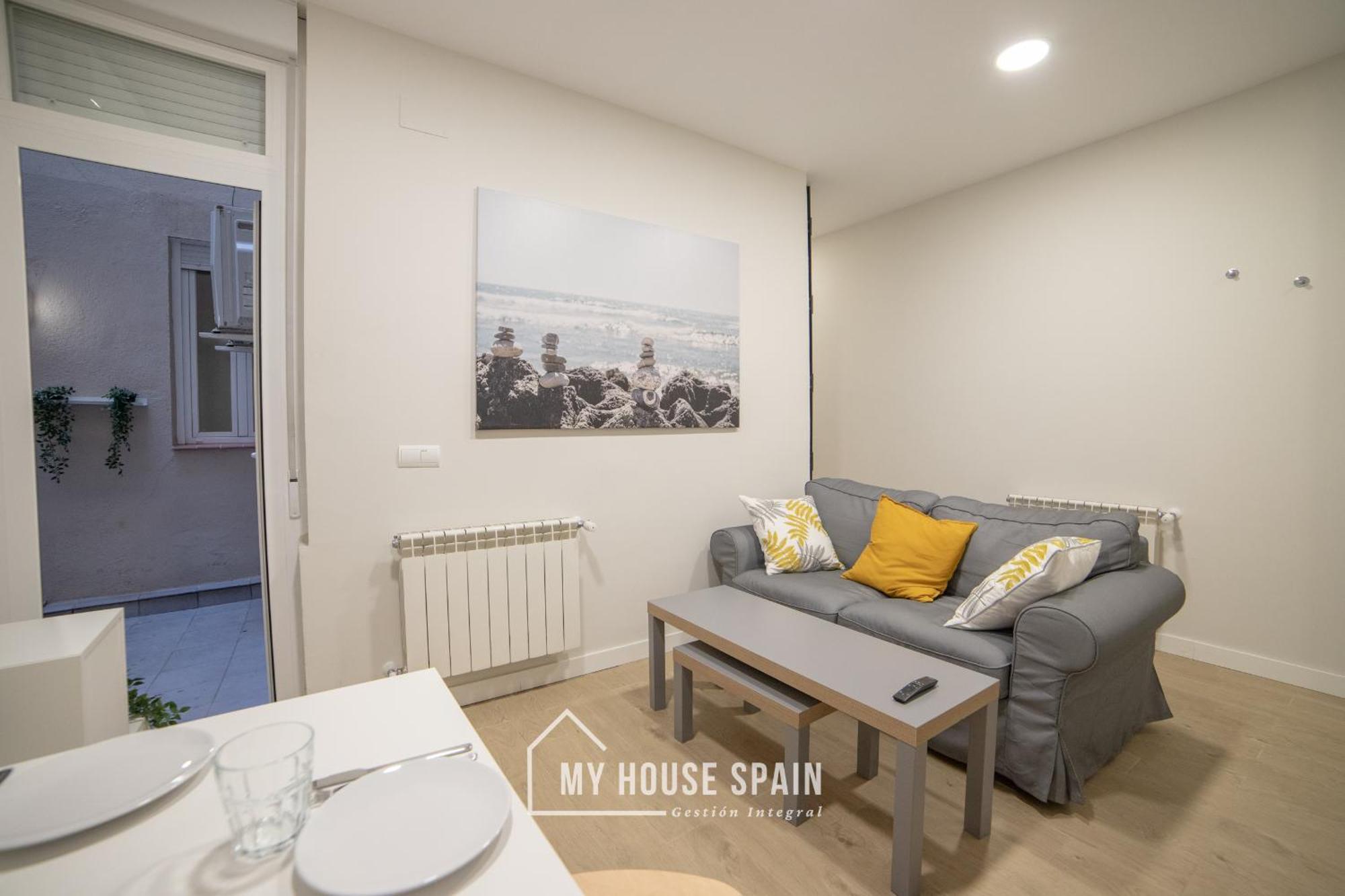Myhousespain - Acogedor Piso Con Patio En Chamberi Madryt Zewnętrze zdjęcie