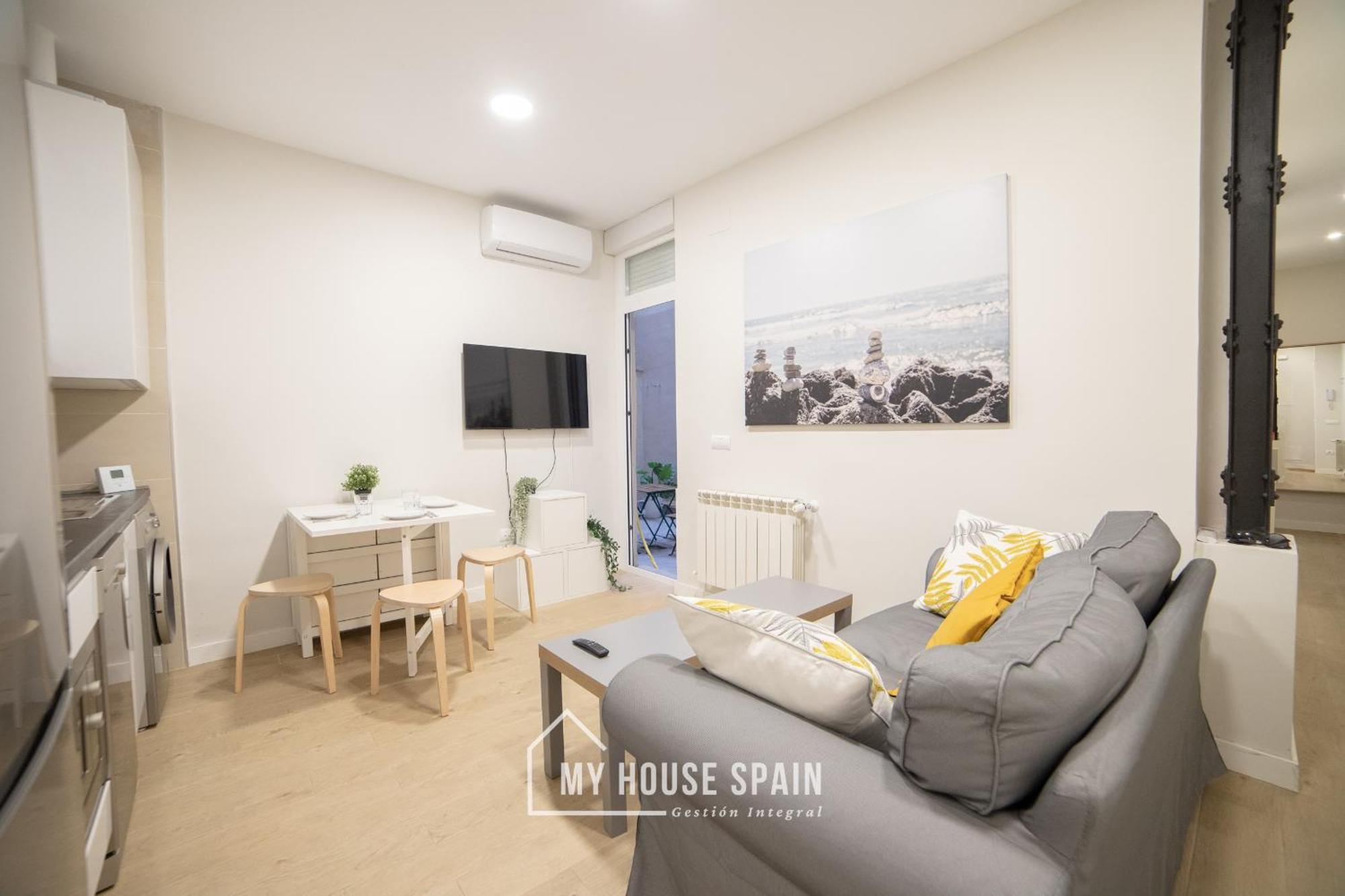 Myhousespain - Acogedor Piso Con Patio En Chamberi Madryt Zewnętrze zdjęcie